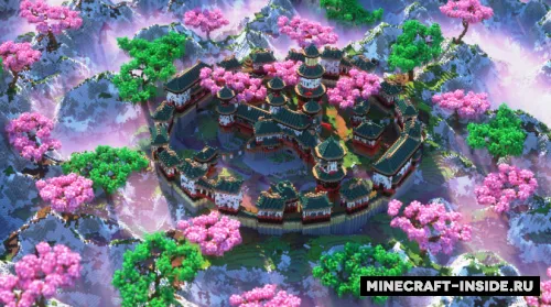 Oriental Chateau — Minecraft xarita, rasm 1