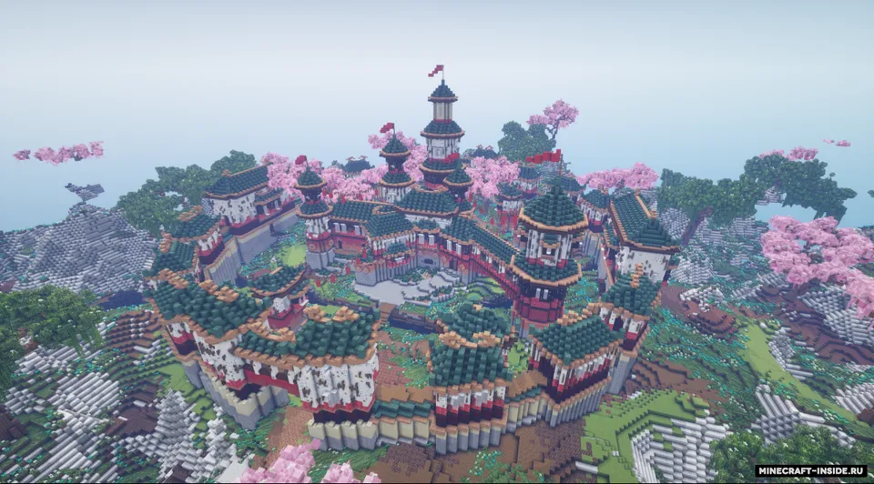 Oriental Chateau — Minecraft xarita, rasm 3