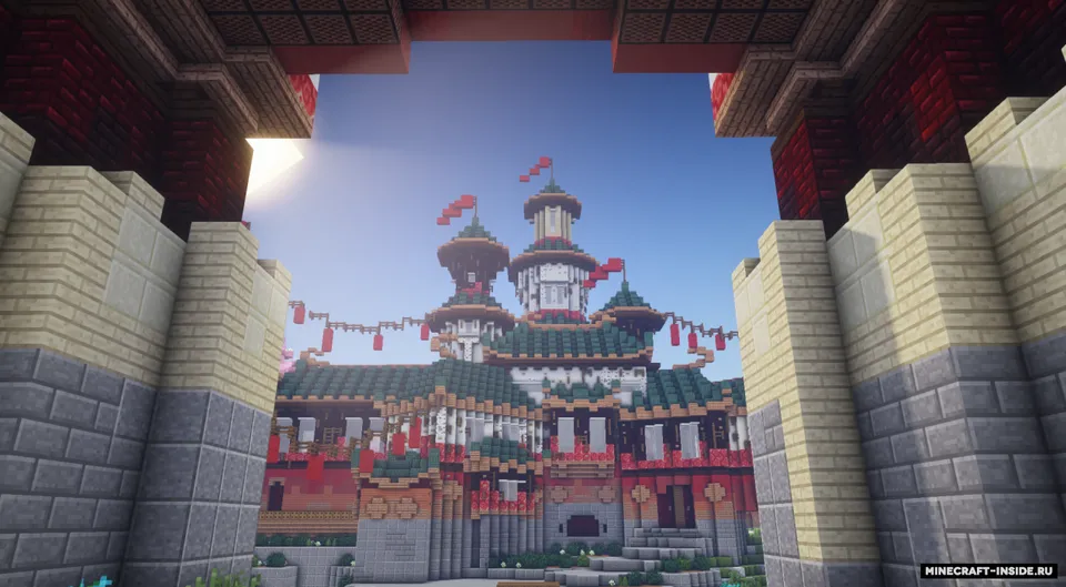 Oriental Chateau — Minecraft xarita, rasm 4
