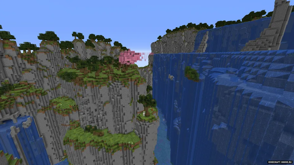 Katta sharshara — Minecraft xarita, rasm 3