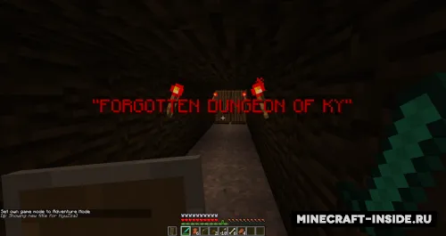 The Forgotten Dungeon Of Ky — Minecraft xarita, rasm 1