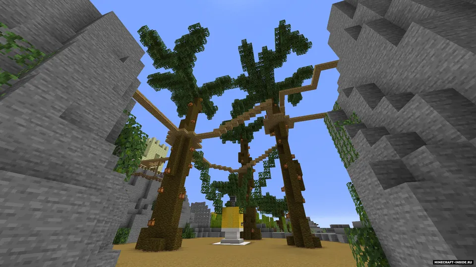 Maze Island — Minecraft xarita, rasm 2