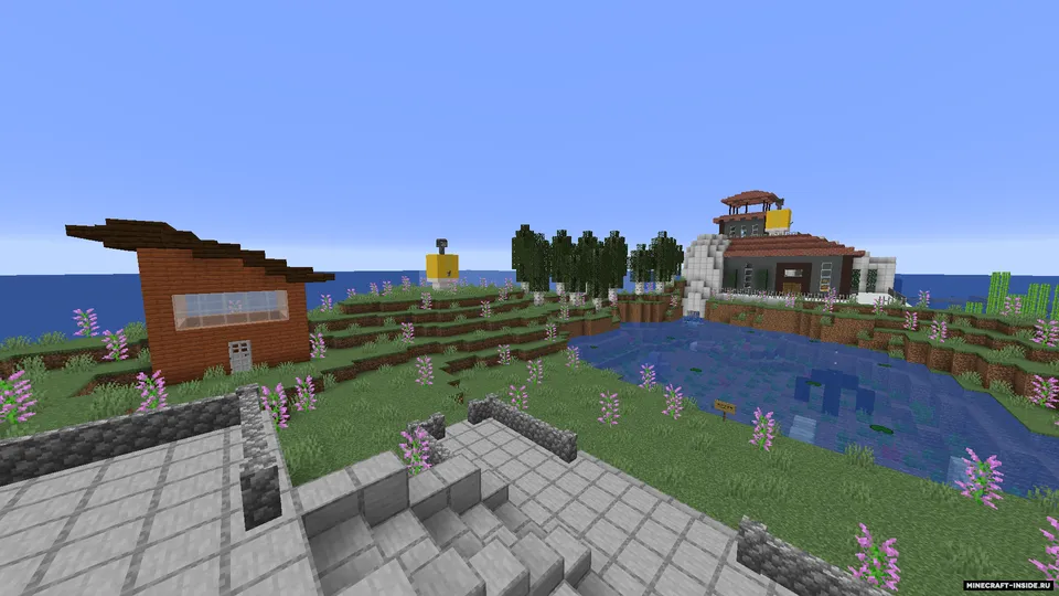 Maze Island — Minecraft xarita, rasm 4