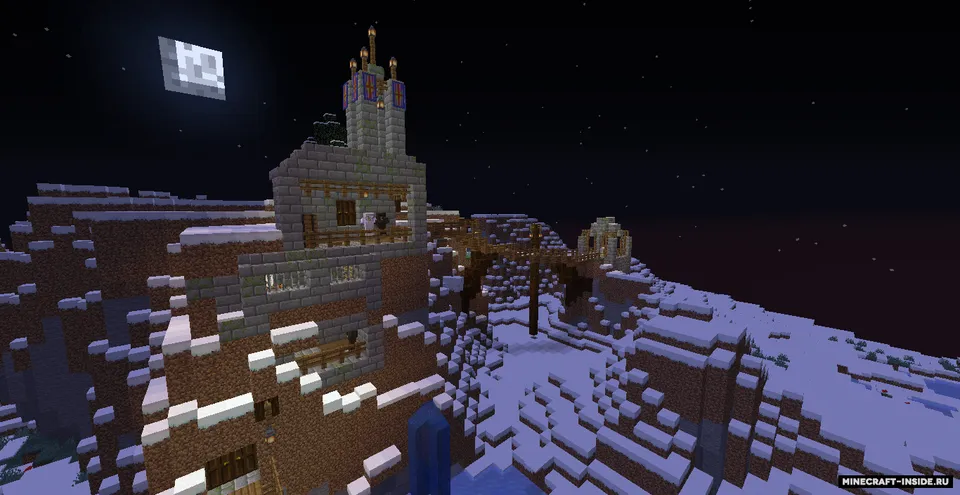 Qishki post — Minecraft xarita, rasm 4