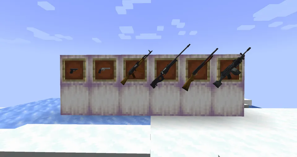 Guns Craft Adventurer's Arsenal — Minecraft mod, rasm 3