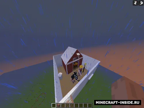 Hide and seek on the farm — Minecraft xarita, rasm 1