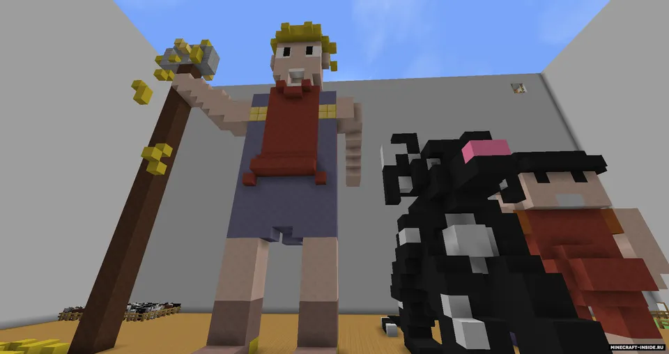 Hide and seek on the farm — Minecraft xarita, rasm 2