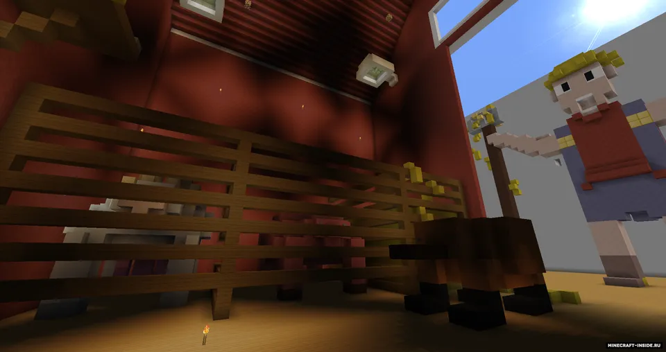Hide and seek on the farm — Minecraft xarita, rasm 3
