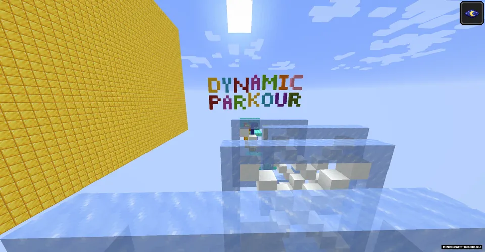 Dynamic Parkour — Minecraft xarita, rasm 2