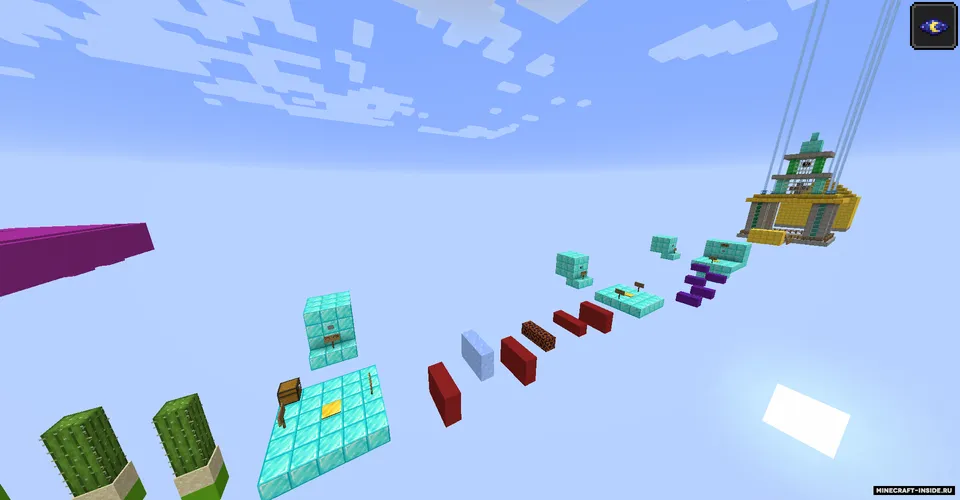 Dynamic Parkour — Minecraft xarita, rasm 4