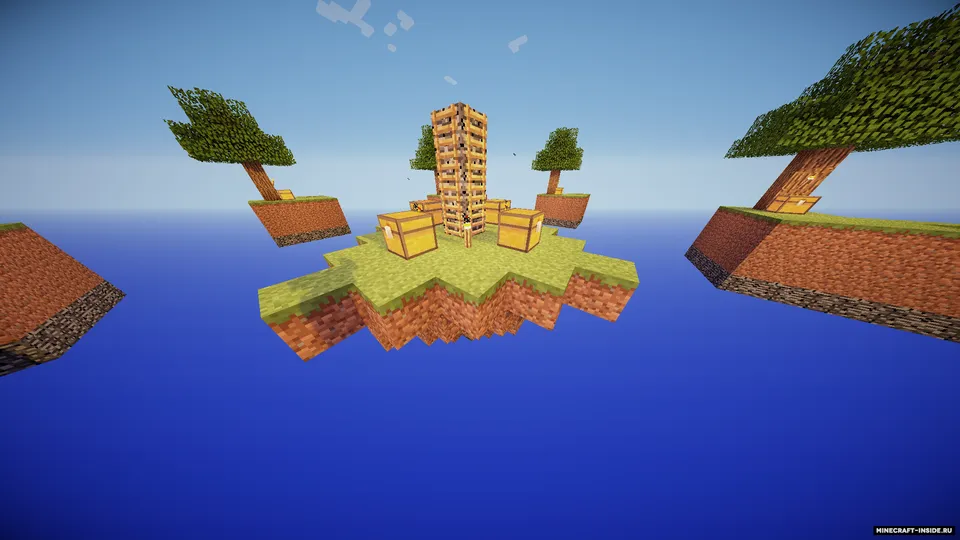 SkyWars/SkyBlock — Minecraft xarita, rasm 2