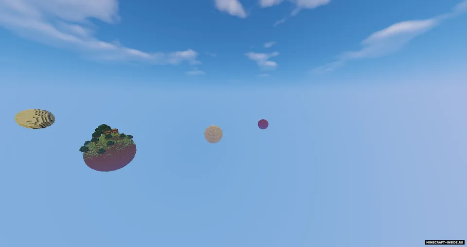 Solar System Skyblock by tab8hn v2.0 — Minecraft xarita, rasm 3