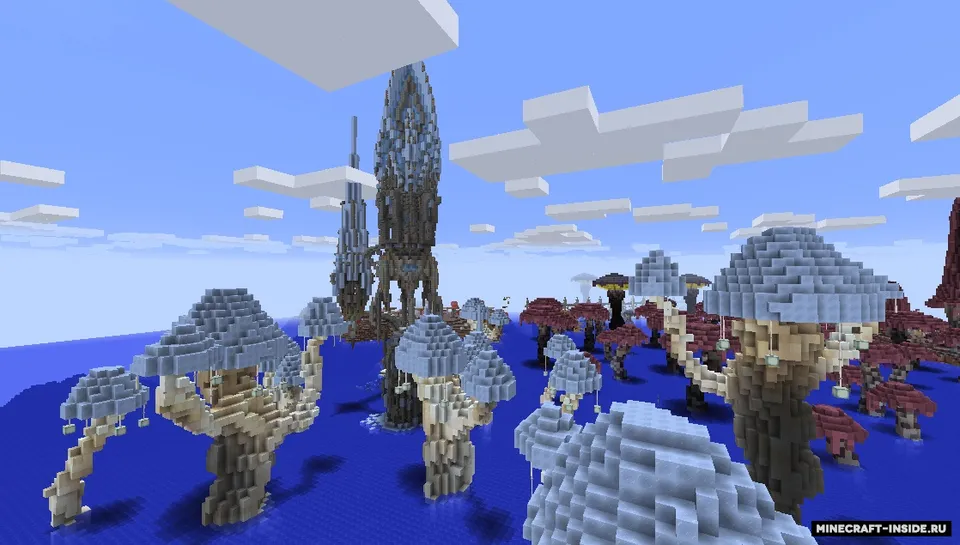 Qo'ziqorinlar dunyosi — Minecraft xarita, rasm 6