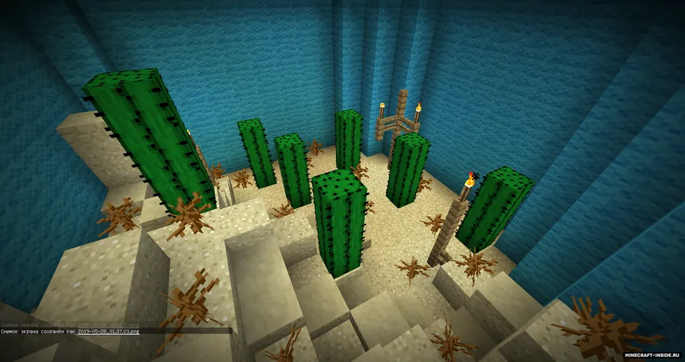 Tugmani topish — Minecraft xarita, rasm 3