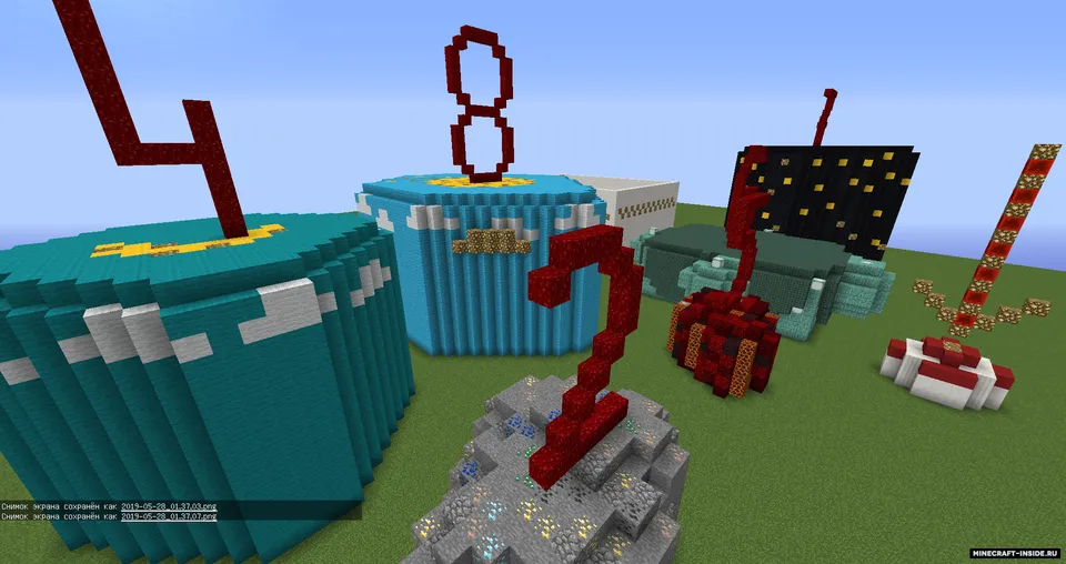 Tugmani topish — Minecraft xarita, rasm 4