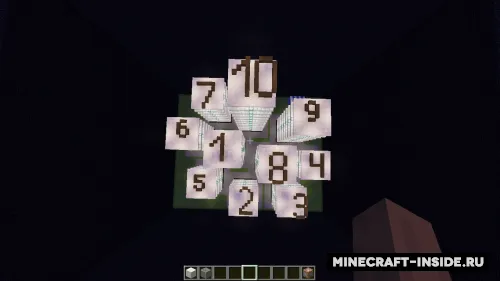 TopKote xaritasi — Minecraft xarita, rasm 1