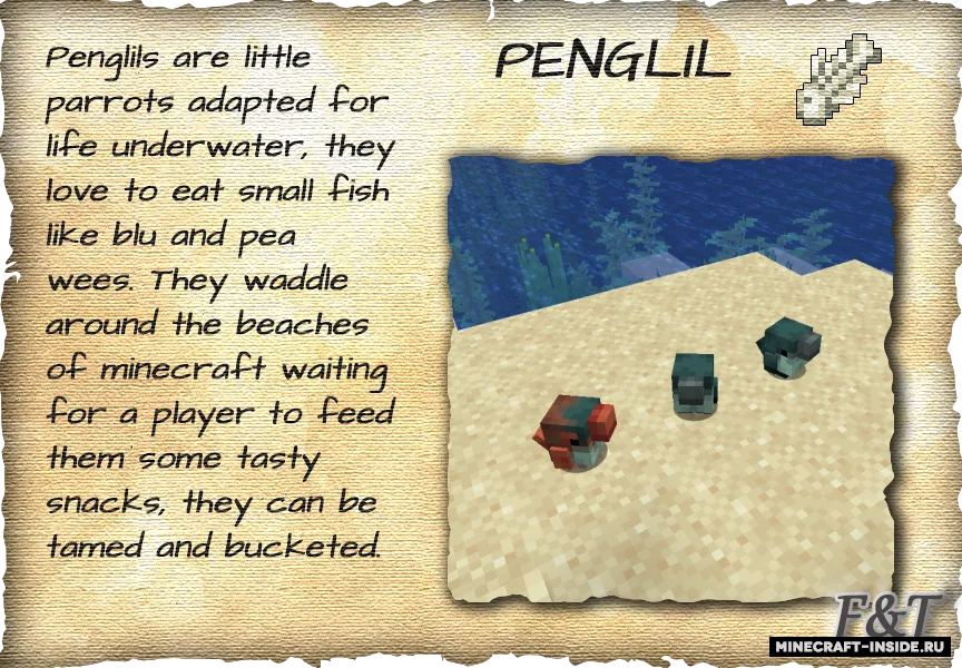 Fins and Tails — Minecraft mod, rasm 2