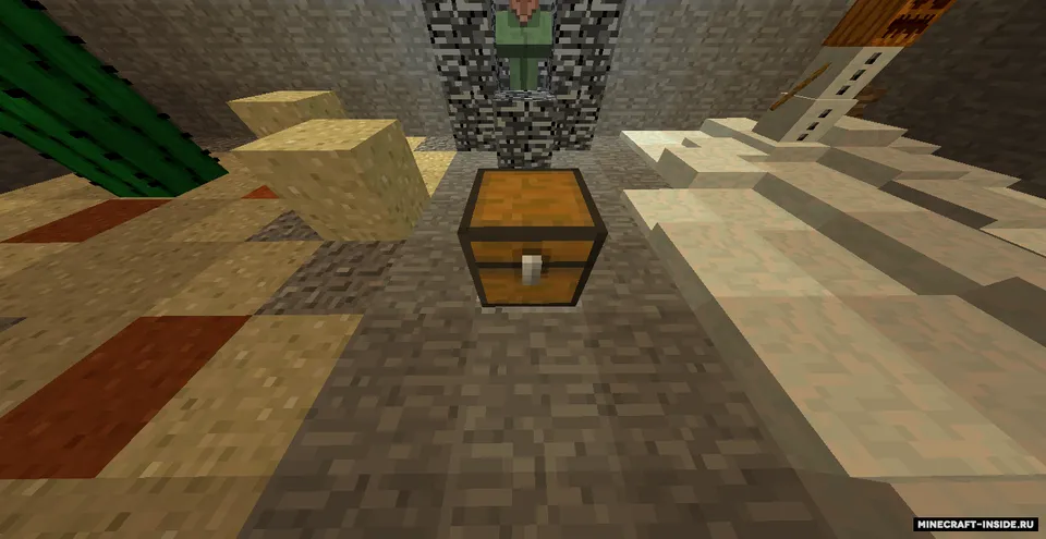 Yopiq xonada omon qolish by _Miz_ — Minecraft xarita, rasm 3