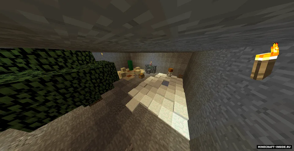 Yopiq xonada omon qolish by _Miz_ — Minecraft xarita, rasm 4