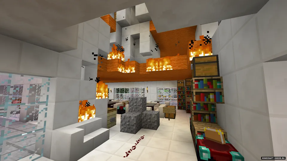 Zombie Run (City) — Minecraft xarita, rasm 3