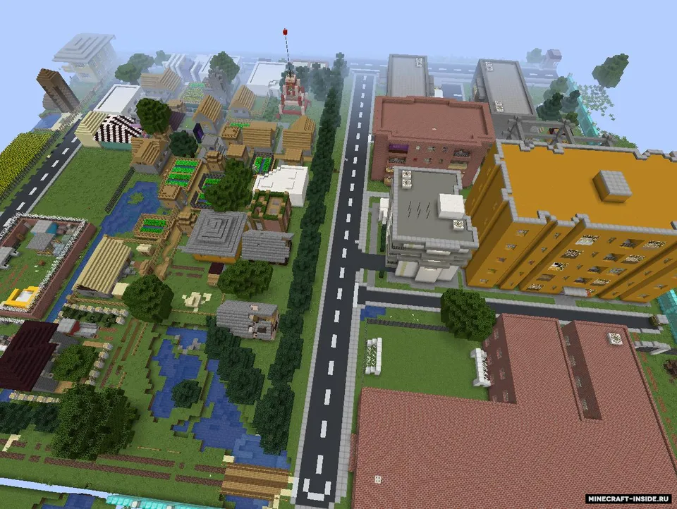 Maynkraft shahar — Minecraft xarita, rasm 4