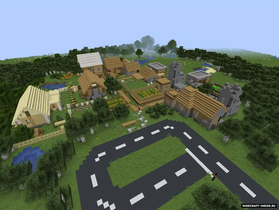 Maynkraft shahar — Minecraft xarita, rasm 8