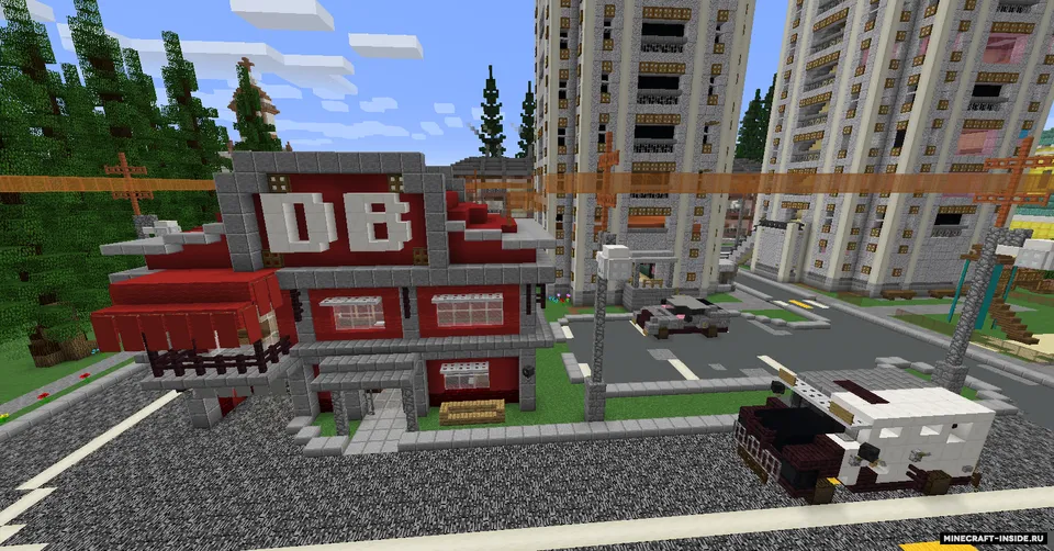 Bomj omon qolishi by alvv-vovov — Minecraft xarita, rasm 2