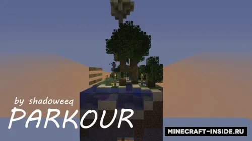 Parkour "2D" — Minecraft xarita, rasm 1