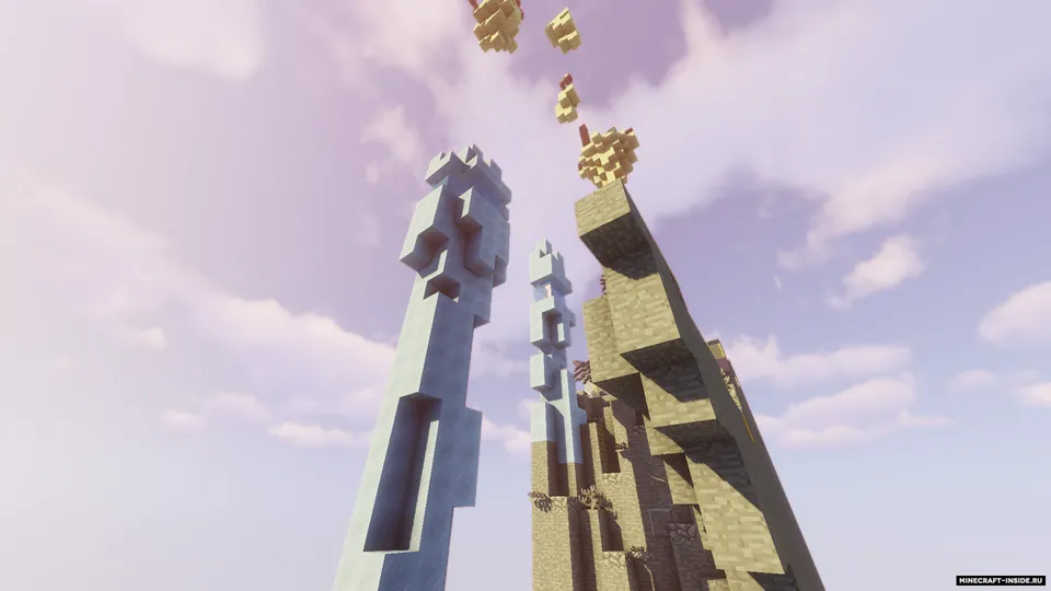 Parkour "2D" — Minecraft xarita, rasm 2