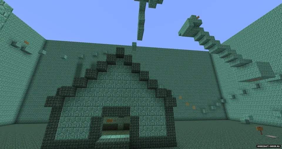 Gracia Dropper-Parkur — Minecraft xarita, rasm 3