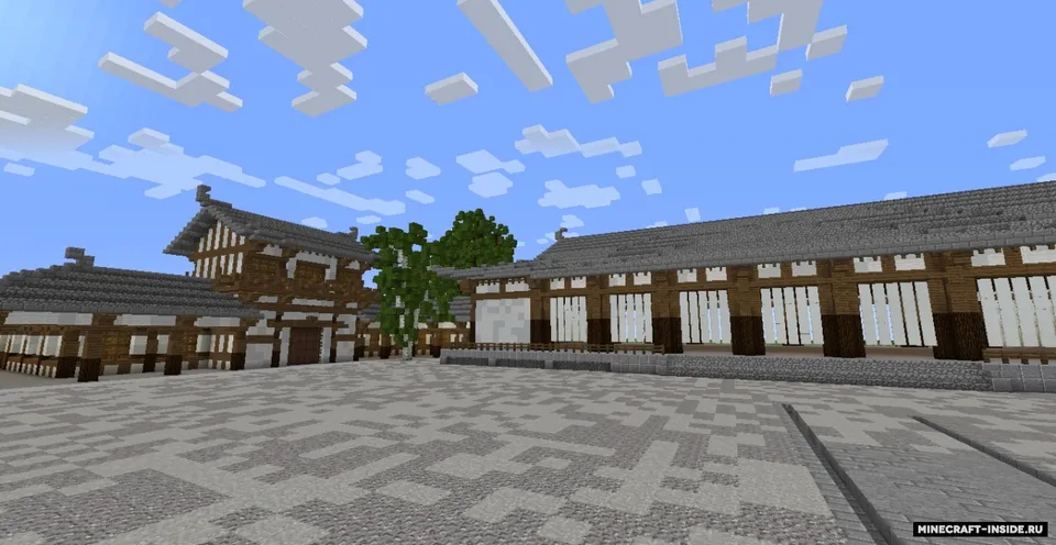 Hōryū-ji Temple — Minecraft xarita, rasm 3