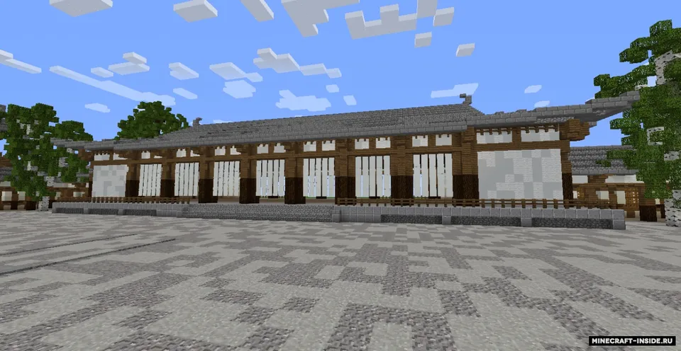 Hōryū-ji Temple — Minecraft xarita, rasm 4