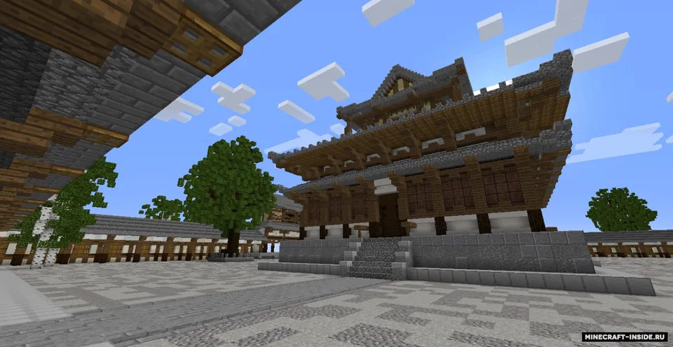 Hōryū-ji Temple — Minecraft xarita, rasm 5