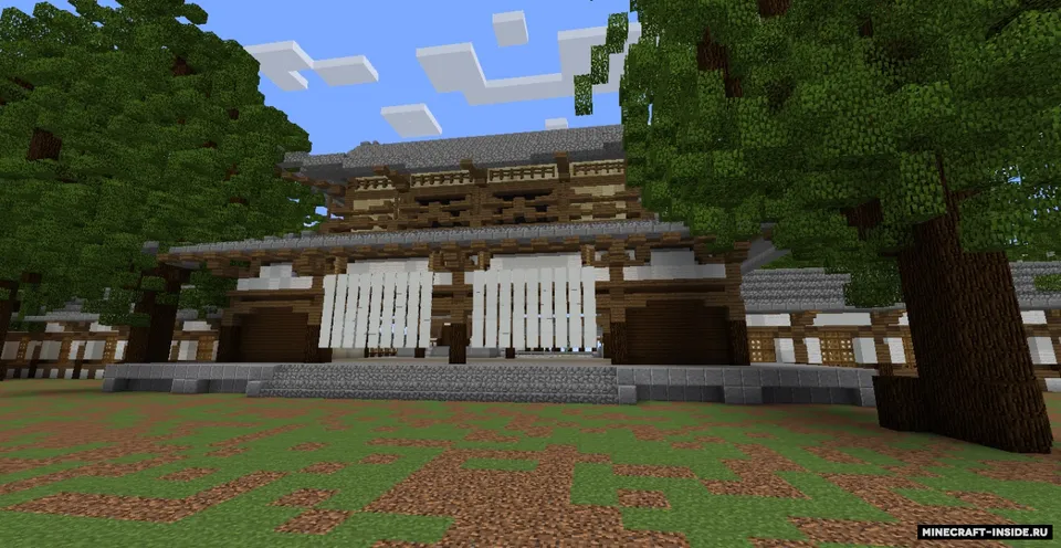 Hōryū-ji Temple — Minecraft xarita, rasm 8