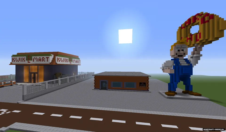 Welcome to Springfield — Minecraft xarita, rasm 3