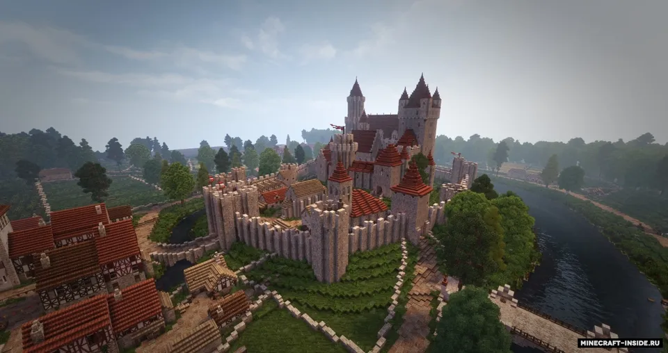 Eirenwald Castle — Minecraft xarita, rasm 2