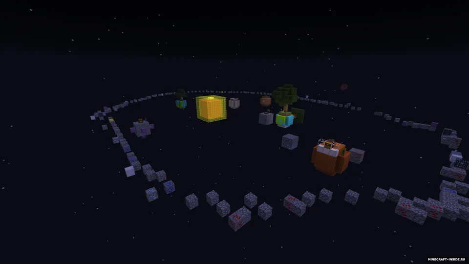 SkyBlock: SolarSystem — Minecraft xarita, rasm 2