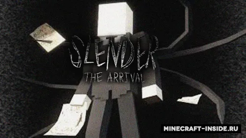 Slender - The Arrival — Minecraft xarita, rasm 1