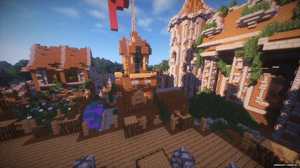 O'rta asr qal'asi — Minecraft xarita, rasm 3