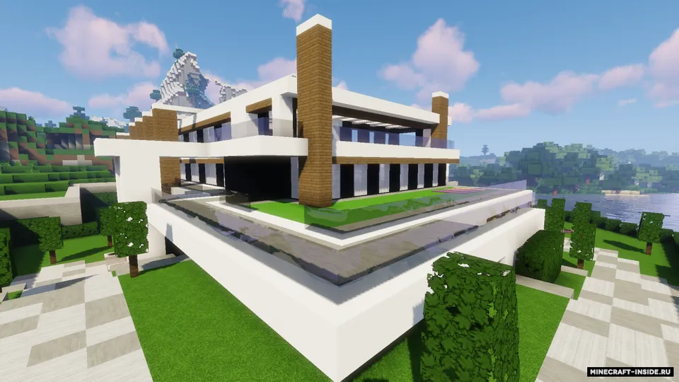 Modern Luxury Mansion — Minecraft xarita, rasm 3