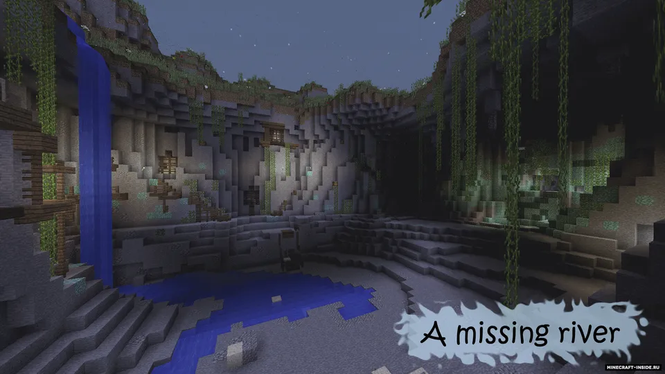 A Missing River — Minecraft xarita, rasm 1