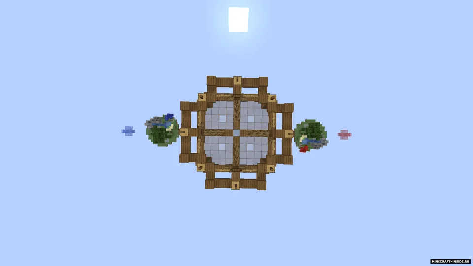 SkyBlock Battle — Minecraft xarita, rasm 1