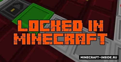 Locked in Minecraft — Minecraft xarita, rasm 1