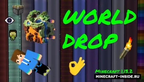 World Drop — Minecraft xarita, rasm 1