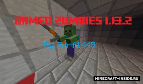 Armed Zombies — Minecraft xarita, rasm 1