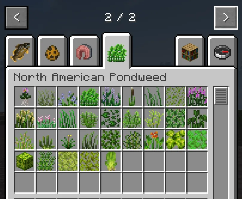 North American fishes — Minecraft mod, rasm 3