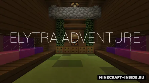 Elytra Adventure — Minecraft xarita, rasm 1