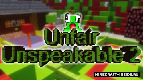 Unfair Unspeakable 2 — Minecraft xarita, rasm 1