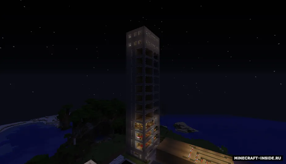 Shahar: "Haytek" — Minecraft xarita, rasm 2