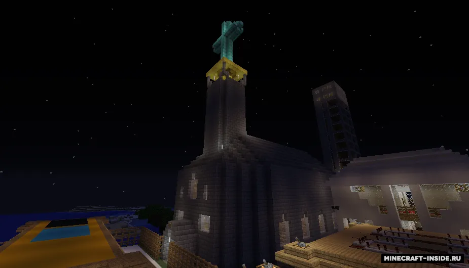 Shahar: "Haytek" — Minecraft xarita, rasm 8